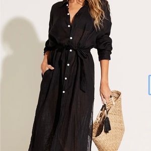 L Space Playa Caftan in Black